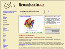 Tablet Screenshot of grusskarte.net